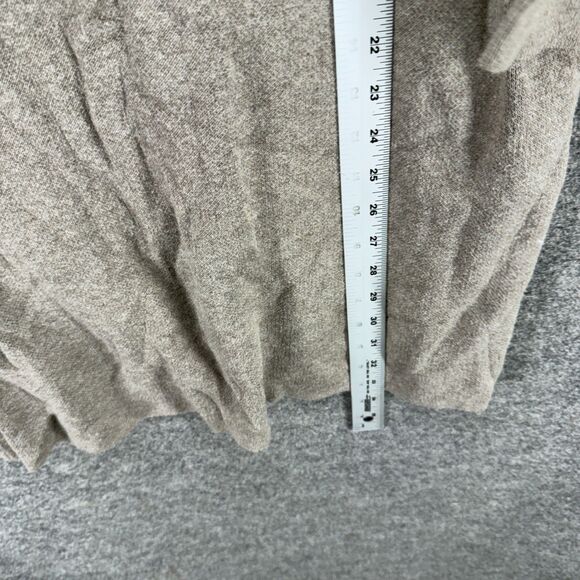 Loft Dress Women PM Petite Gray Animal Print Shift Short Crew Neck Long Sleeve - Picture 6 of 7